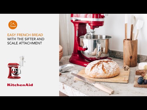 Easy French bread with the Sifter and Scale | Recipe | KitchenAid