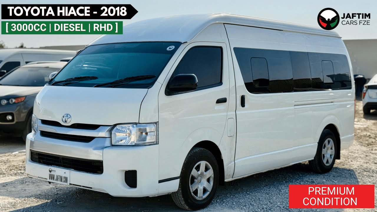 Toyota Hiace GOOD CONDITION | RHD | 3.0L DIESEL ENGINE | 2018 MODEL | (AT) 14 SEATERS | 2WD |  JFT0242 video