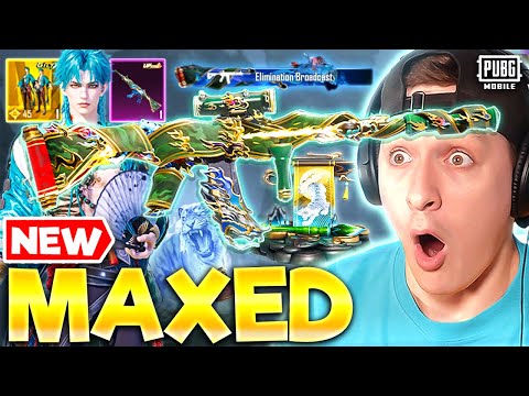 INSANE MAXED GLORIOUS TIGER M4! BEST NEW GUN LAB! PUBG MOBILE