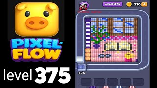 Pixelflow level 375 hard level Guide Walkthrough Solution
