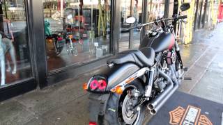 2015 HARLEY-DAVIDSON DYNA FAT BOB VANCE & HINES | ROLAND SANDS @ West Coast, Glasgow, Scotland