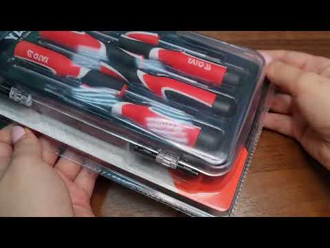 Набор отверток YATO (YT-25861) SL, PH для точных работ, 6 шт. Набор отверток YATO (YT-25861) SL, PH для точных работ, 6 шт.