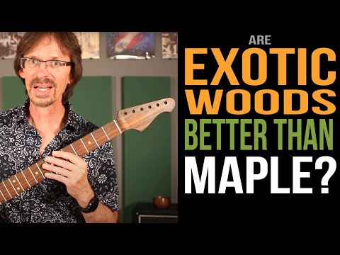 Are Exotic Guitar Necks Better Than Maple?