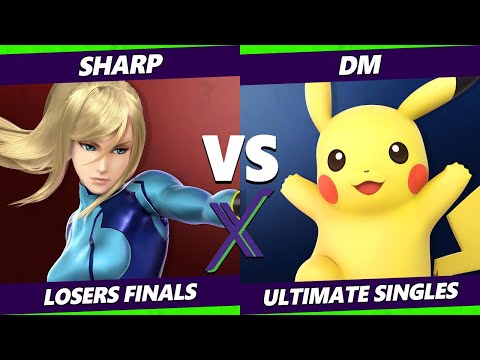 S@X 392 Online Losers Finals - Sharp (ZSS) Vs. DM (Pikachu) Smash Ultimate - SSBU