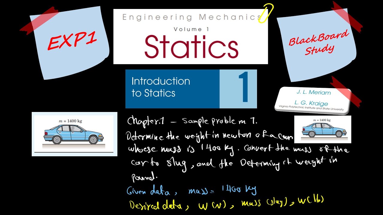 Chapter1 : Sample problem 1