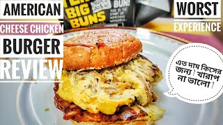 American Cheese Chicken Burger Review | Biggies Burger | Is it Value for Money ? Must watch this