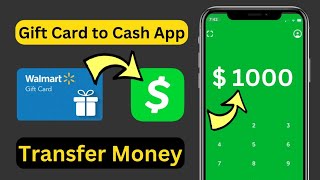 [Live] Transfer Money Walmart Gift Card to Cash app ? | Cash Out Walmart gift card |Balance Transfer