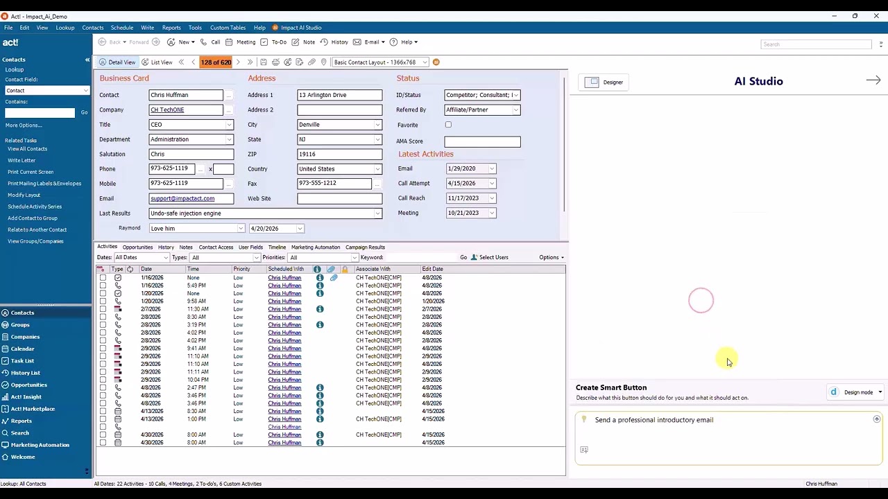 Impact AI Studio Report Mode video preview