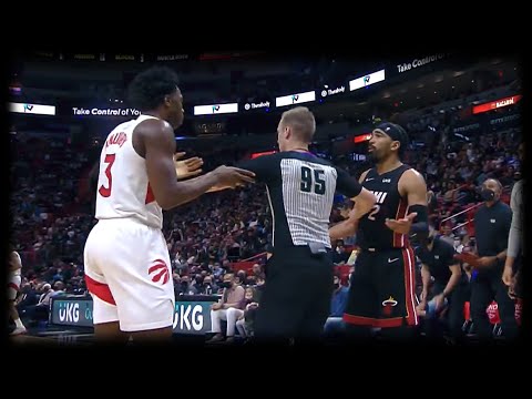 OG Anunoby was READY to FIGHT this SMALL ROOKIE | RAPTORS vs HEAT | Jan 17, 2022 | 21-22 NBA Season