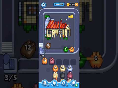 Pixel Flow Level 613 Walkthrough