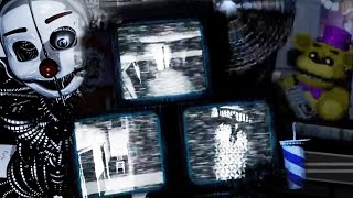 Five Nights at Freddy's Sister Location || FNAF 4 HIDDEN CAMERAS EASTER EGG