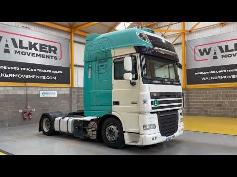 New In Stocklist For Sale: DAF XF105 460 Eu5 SUPER SPACE CAB LOW RIDE 4X2 TRACTOR UNIT–2009–VN59 FBN