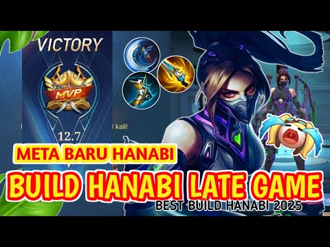 META BARU HANABI, BUILD HANABI LATE GAME TANPA BOOTS MVP | MLBB