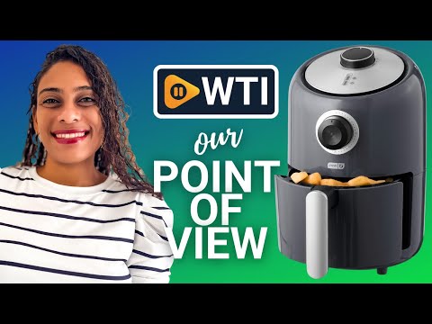 DASH Compact Air Fryer Oven Cooker with Temperature Control - WTI product video review