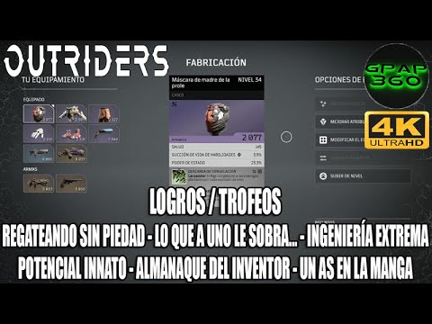 Outriders | 6 Logros / Trofeos: Regateando sin piedad, Lo que a uno le sobra...