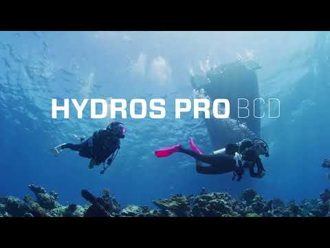 HYDROS PRO BCD, w/Air2 V GEN, Men, Black, S - SCUBAPRO HYDROS PRO BCD, w/Air2 V GEN, Men, Black, S - SCUBAPRO