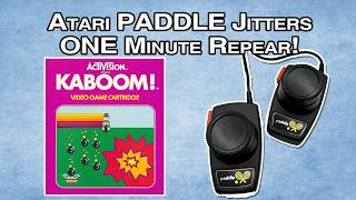 One Minute Fix for Atari Paddle JITTERS!