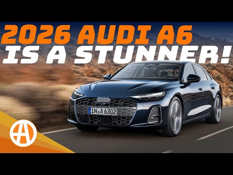 2026 Audi A6 is a Stunner of a Sedan!