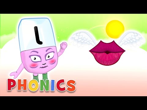 フォニックス - 読むことを学ぶ｜ラブリーレターL｜アルファブロック (Phonics - Learn to Read | Lovely Letter L | Alphablocks)