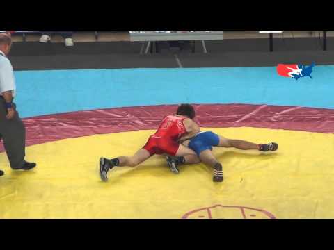 Cadet World GR - Norstrem (USA) tech. fall Georgiadis (GRE), 50 kg