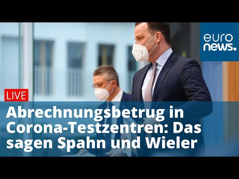 Skandale in Corona-Testzentren: Spahn und Wieler geben Auskunft