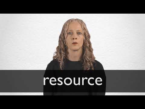 Resource re.source noun Define: a person or thing that is a source