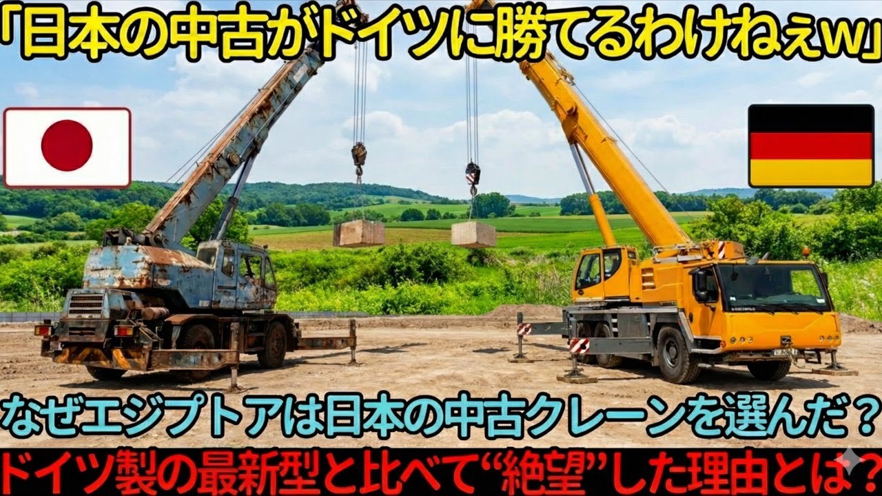 【海外の反応】「価格10倍の最新鋭に勝てるわけないw」20年落ちの日本機を見下す中国企業──しかし“パワー対決”で中国製のアームがへし折れ、社長が顔面蒼白に…