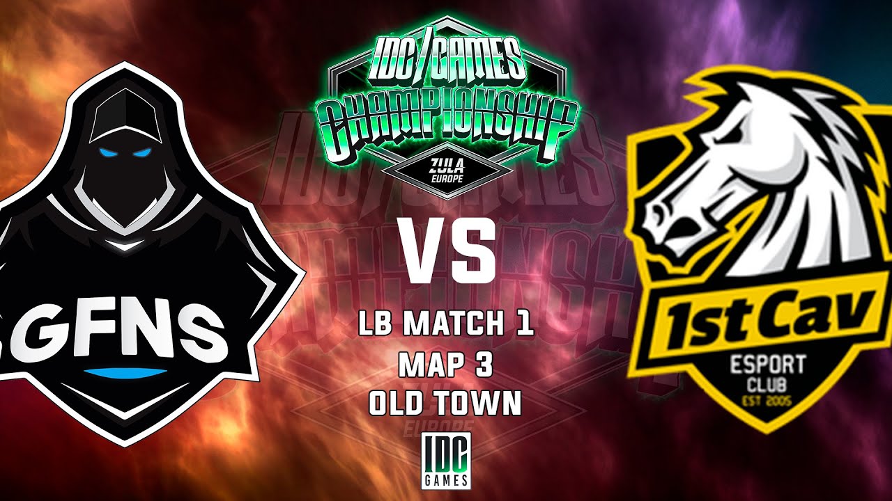 GREYFACENOSPACE vs 1ST CAV | MAP 3 | IDC/GAMES CHAMPIONSHIP 2020 - LB