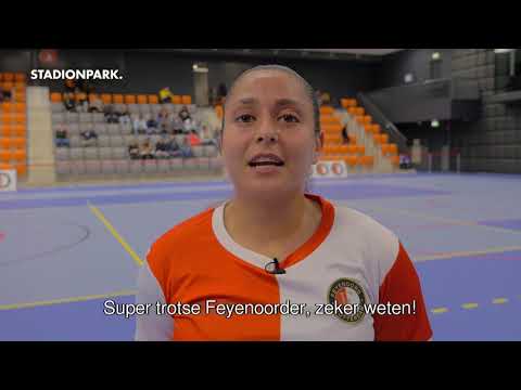 Stadionpark People - Dounia el Biyar van Feyenoord Futsal zaalvoetbal