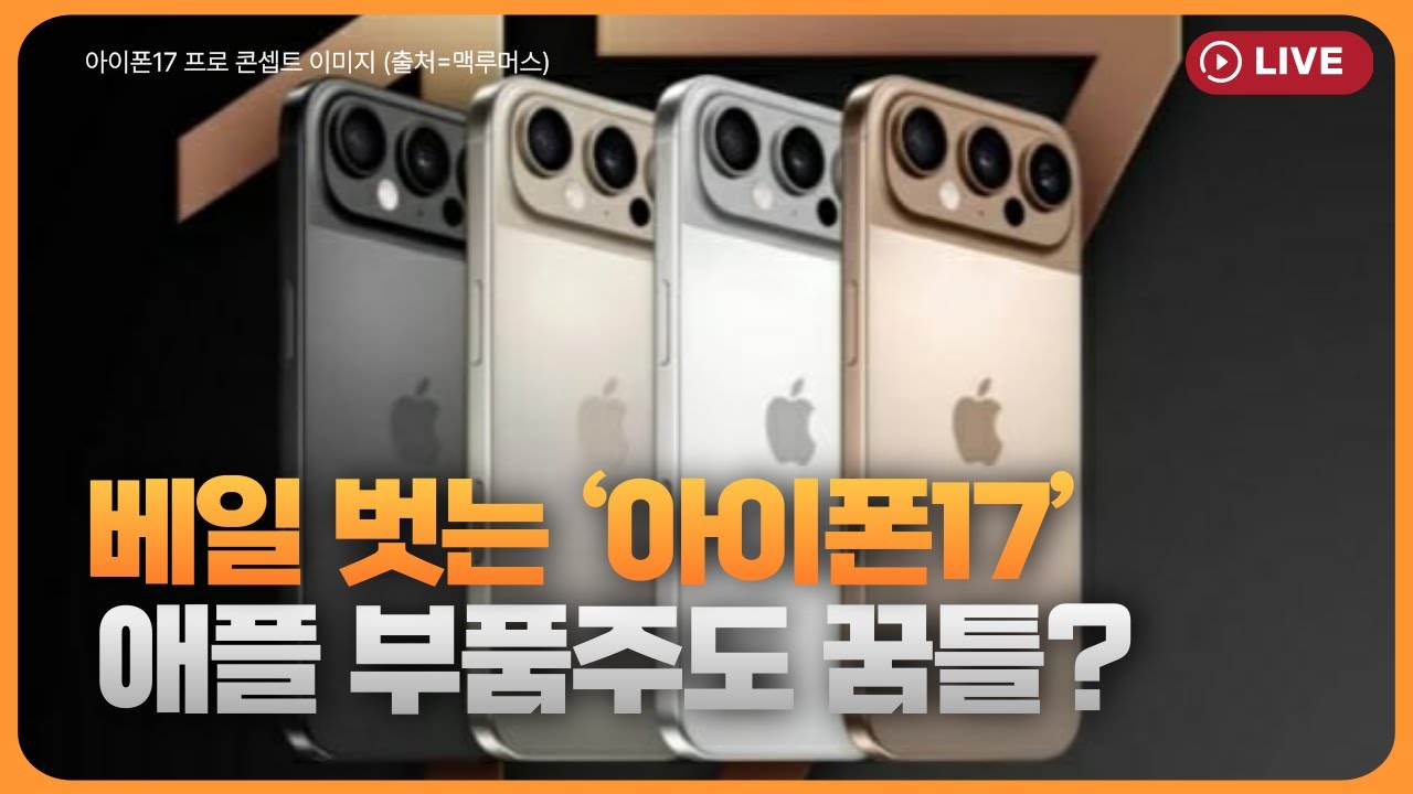베일 벗는 ‘아이폰17’…애플 부품주도 덩달아 오름세 [330온에어]