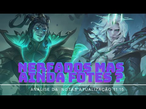 MUDARAM TUDO AINDA BEM🙏 | LENDO AS NOTAS ATUALIZAÇÃO 11.15 COMO UM LOW ELO | League Of Legends