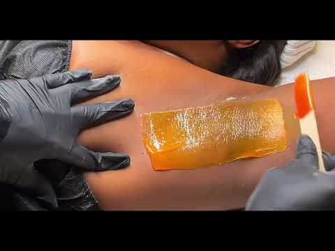 #UnderArm #Wax Using #MermaidWax #Esthetician