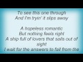 Sister Hazel - Hopeless Lyrics