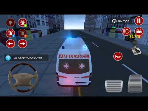 American Emergency Ambulance Van Driving Simulator  Android Gameplay 1080p