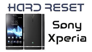 Desbloquear patron de seguridad - Hard Reset - Sony Xperia (modelos antiguos)