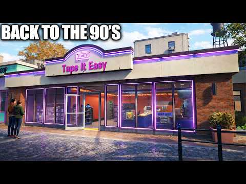 Run a Video Store in The 90’s in This AWESOME New Simulation Game…