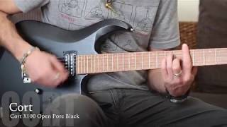Video thumbnail for Cort X100 Open Pore Black &  Blackstar ID Core Stereo 10 V2 by MyDukkan
