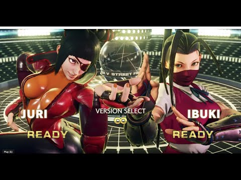 Juri and Ibuki - STREET FIGHTER V