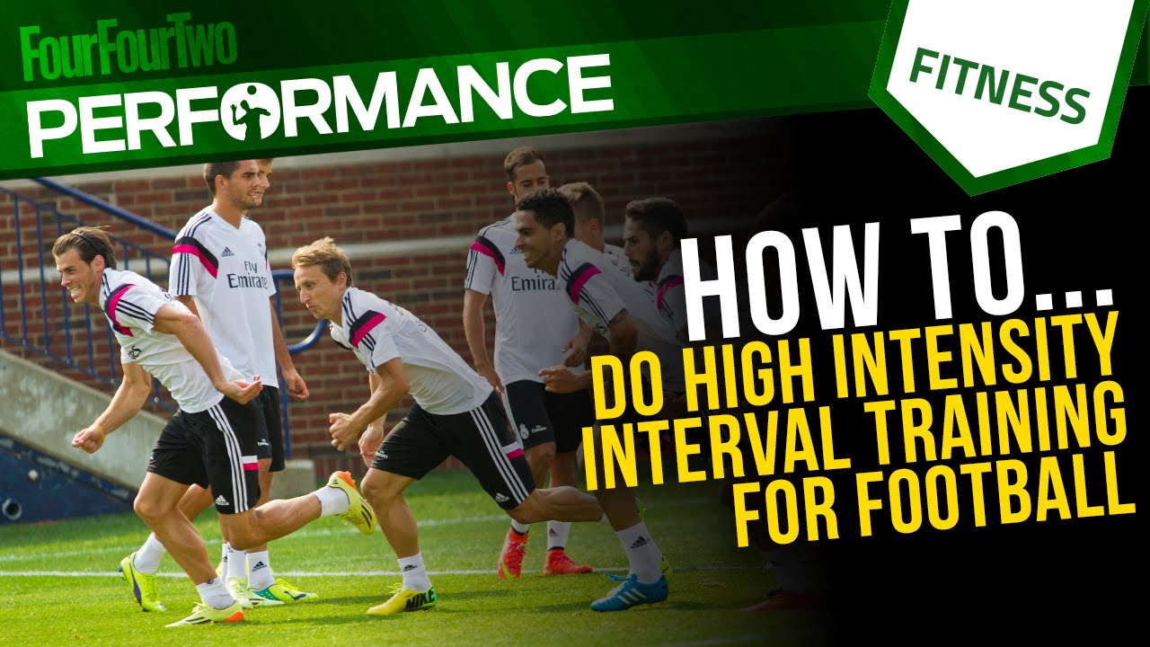 How to do high intensity interval training for football - YouTube