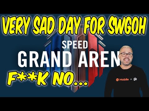 A Very Sad Day For SWGOH Players...