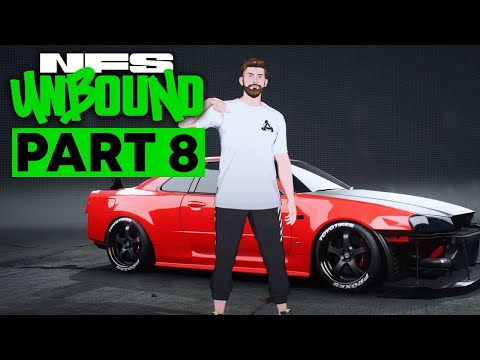 Need for Speed Unbound Gameplay Walkthrough Part 8 - 5 HEAT Level Chase