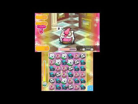 Pokemon Shuffle 3DS - Redo Stage 440 Vigoroth S Rank ITEMLESS