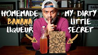 Homemade BANANA Liqueur ★ Homemade BANANA Syrup