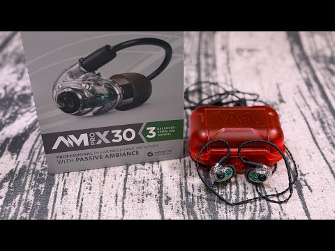 I Tried Some IEM's and BOY WAS I WRONG! / AM Pro X30 Earphones