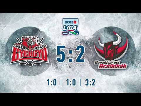 EL127 GYERGYÓI HOKI KLUB    DUNAÚJVÁROSI ACÉLBIKÁK 5 2 20191207