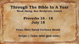 Proverbs 16-18