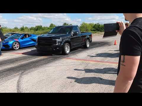 F150 vs c8 ( obliterated )