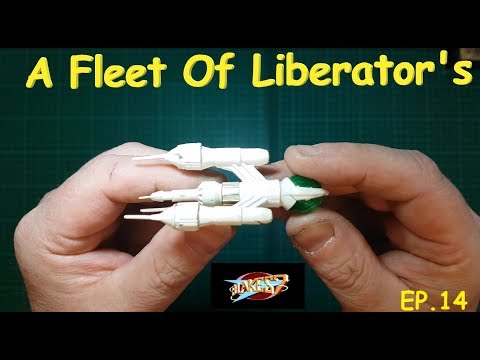 A Fleet of Liberators. Blake's 7.