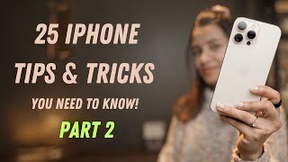 25 MUST KNOW iPhone Tips & Tricks – PART 2!