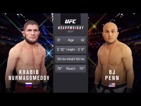 Khabib Nurmagomedov vs Bj Penn